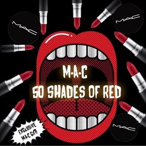 💄👄50 Shades of REDS🫦💄
